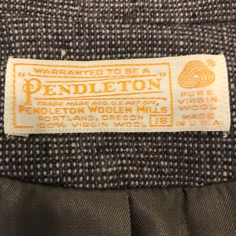 Pendleton Wool Tweed Blazer Medium - image 2